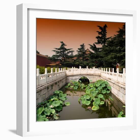 China 10MKm2 Collection - River of Gold - Forbidden City-Philippe Hugonnard-Framed Photographic Print