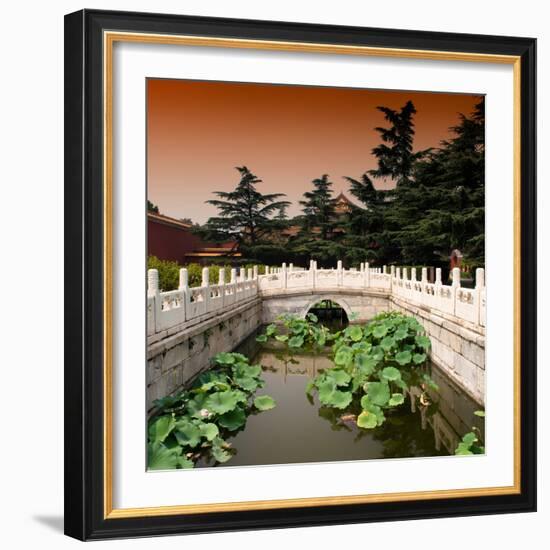 China 10MKm2 Collection - River of Gold - Forbidden City-Philippe Hugonnard-Framed Photographic Print