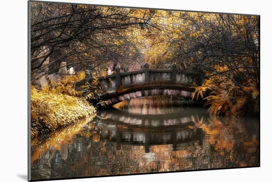 China 10MKm2 Collection - Romantic Bridge in Autumn-Philippe Hugonnard-Mounted Photographic Print
