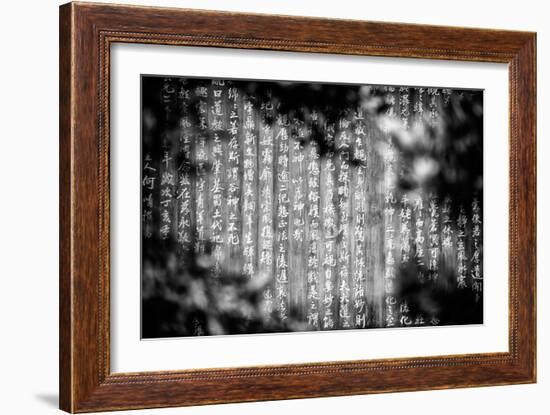 China 10MKm2 Collection - Sacred Writings-Philippe Hugonnard-Framed Photographic Print