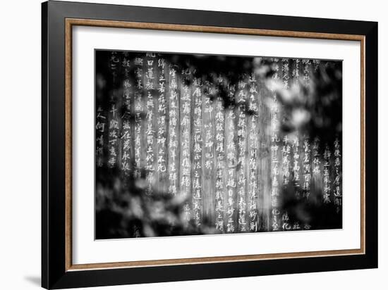 China 10MKm2 Collection - Sacred Writings-Philippe Hugonnard-Framed Photographic Print