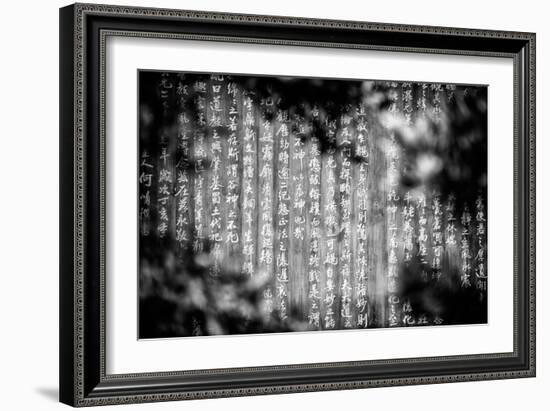 China 10MKm2 Collection - Sacred Writings-Philippe Hugonnard-Framed Photographic Print