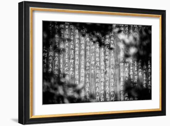 China 10MKm2 Collection - Sacred Writings-Philippe Hugonnard-Framed Photographic Print