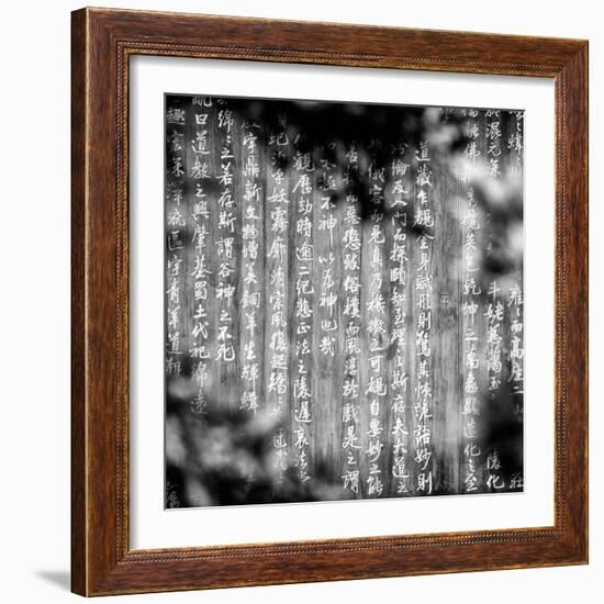 China 10MKm2 Collection - Sacred Writings-Philippe Hugonnard-Framed Photographic Print