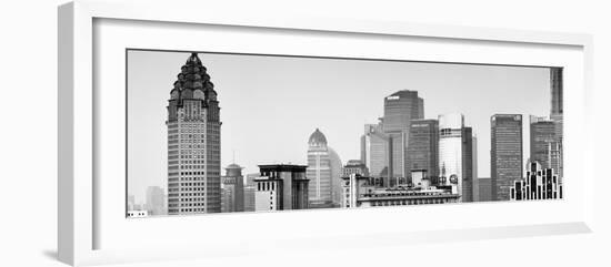 China 10MKm2 Collection - Shanghai Cityscape-Philippe Hugonnard-Framed Photographic Print