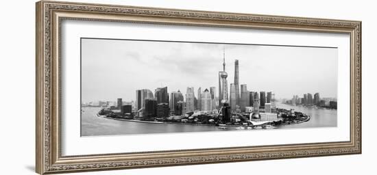 China 10MKm2 Collection - Shanghai Cityscape-Philippe Hugonnard-Framed Photographic Print