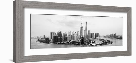 China 10MKm2 Collection - Shanghai Cityscape-Philippe Hugonnard-Framed Photographic Print