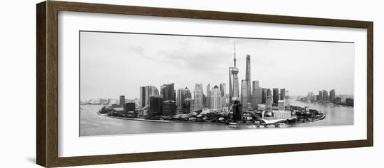 China 10MKm2 Collection - Shanghai Cityscape-Philippe Hugonnard-Framed Photographic Print