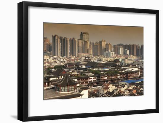 China 10MKm2 Collection - Shanghai Cityscape-Philippe Hugonnard-Framed Photographic Print