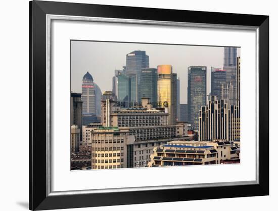 China 10MKm2 Collection - Shanghai Cityscape-Philippe Hugonnard-Framed Photographic Print