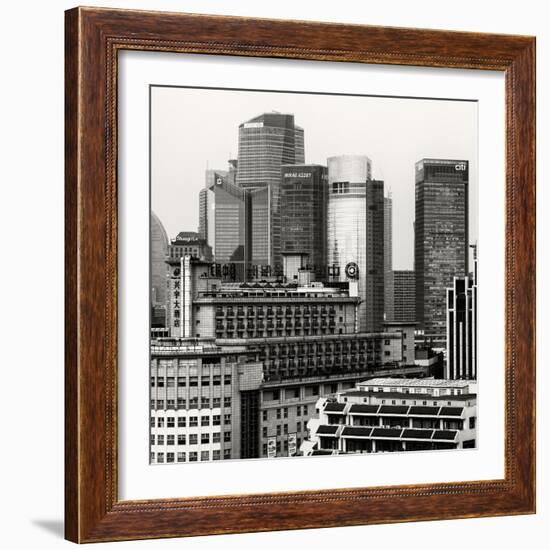 China 10MKm2 Collection - Shanghai Cityscape-Philippe Hugonnard-Framed Photographic Print