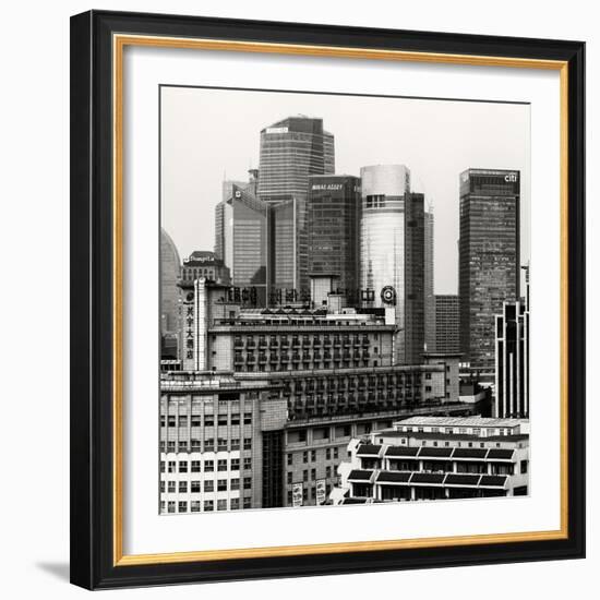 China 10MKm2 Collection - Shanghai Cityscape-Philippe Hugonnard-Framed Photographic Print