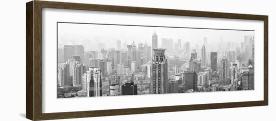 China 10MKm2 Collection - Shanghai Cityscape-Philippe Hugonnard-Framed Photographic Print