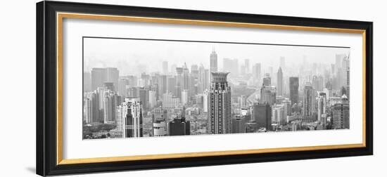 China 10MKm2 Collection - Shanghai Cityscape-Philippe Hugonnard-Framed Photographic Print