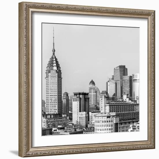 China 10MKm2 Collection - Shanghai Cityscape-Philippe Hugonnard-Framed Photographic Print