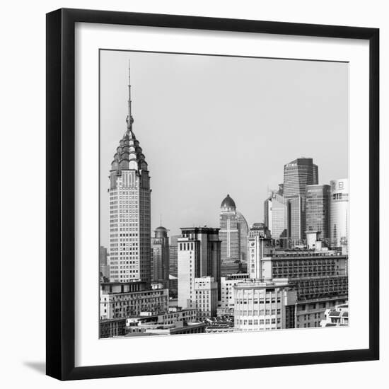 China 10MKm2 Collection - Shanghai Cityscape-Philippe Hugonnard-Framed Photographic Print