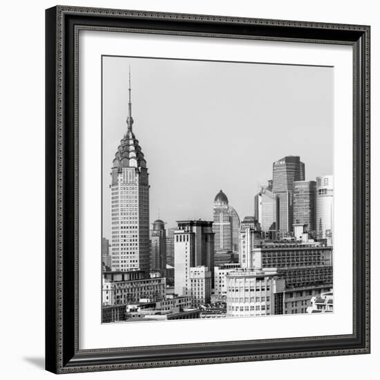 China 10MKm2 Collection - Shanghai Cityscape-Philippe Hugonnard-Framed Photographic Print