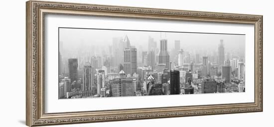 China 10MKm2 Collection - Shanghai Cityscape-Philippe Hugonnard-Framed Photographic Print