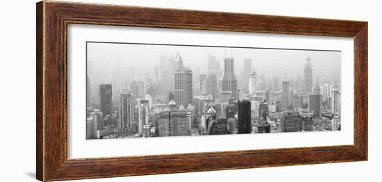 China 10MKm2 Collection - Shanghai Cityscape-Philippe Hugonnard-Framed Photographic Print