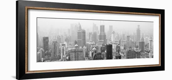 China 10MKm2 Collection - Shanghai Cityscape-Philippe Hugonnard-Framed Photographic Print