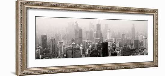 China 10MKm2 Collection - Shanghai Cityscape-Philippe Hugonnard-Framed Photographic Print