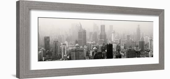 China 10MKm2 Collection - Shanghai Cityscape-Philippe Hugonnard-Framed Photographic Print