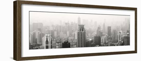 China 10MKm2 Collection - Shanghai Cityscape-Philippe Hugonnard-Framed Photographic Print