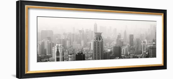 China 10MKm2 Collection - Shanghai Cityscape-Philippe Hugonnard-Framed Photographic Print