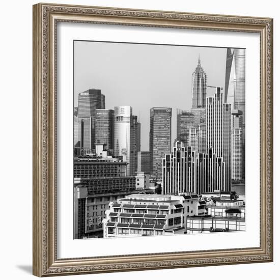 China 10MKm2 Collection - Shanghai Cityscape-Philippe Hugonnard-Framed Photographic Print