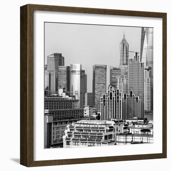 China 10MKm2 Collection - Shanghai Cityscape-Philippe Hugonnard-Framed Photographic Print