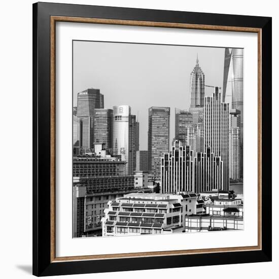 China 10MKm2 Collection - Shanghai Cityscape-Philippe Hugonnard-Framed Photographic Print