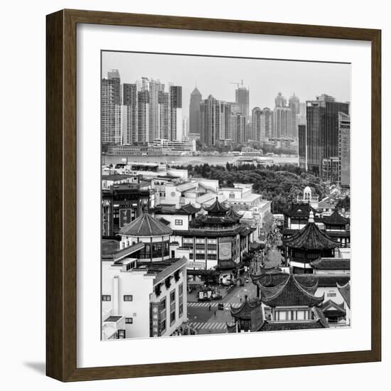 China 10MKm2 Collection - Shanghai Cityscape-Philippe Hugonnard-Framed Photographic Print