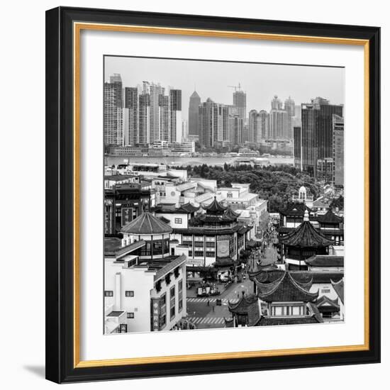 China 10MKm2 Collection - Shanghai Cityscape-Philippe Hugonnard-Framed Photographic Print