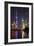 China 10MKm2 Collection - Shanghai Skyline with Oriental Pearl Tower at night-Philippe Hugonnard-Framed Photographic Print