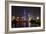 China 10MKm2 Collection - Shanghai Skyline with Oriental Pearl Tower at night-Philippe Hugonnard-Framed Photographic Print