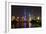 China 10MKm2 Collection - Shanghai Skyline with Oriental Pearl Tower at night-Philippe Hugonnard-Framed Photographic Print