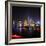 China 10MKm2 Collection - Shanghai Skyline with Oriental Pearl Tower at night-Philippe Hugonnard-Framed Photographic Print