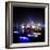 China 10MKm2 Collection - Shanghai Skyline with Oriental Pearl Tower at night-Philippe Hugonnard-Framed Photographic Print