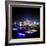 China 10MKm2 Collection - Shanghai Skyline with Oriental Pearl Tower at night-Philippe Hugonnard-Framed Photographic Print