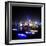 China 10MKm2 Collection - Shanghai Skyline with Oriental Pearl Tower at night-Philippe Hugonnard-Framed Photographic Print