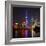 China 10MKm2 Collection - Shanghai Skyline with Oriental Pearl Tower at night-Philippe Hugonnard-Framed Photographic Print