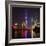 China 10MKm2 Collection - Shanghai Skyline with Oriental Pearl Tower at night-Philippe Hugonnard-Framed Photographic Print