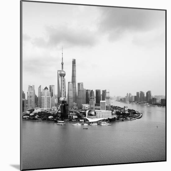 China 10MKm2 Collection - Shanghai Skyline with Oriental Pearl Tower-Philippe Hugonnard-Mounted Photographic Print