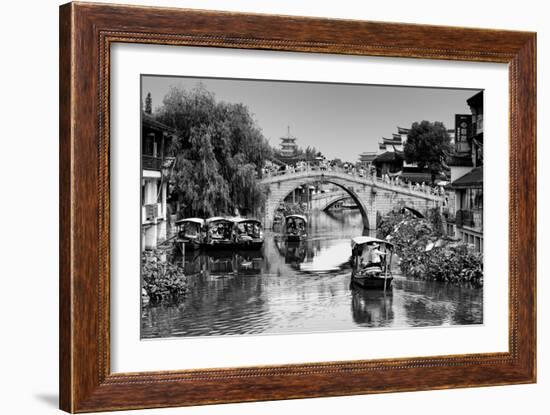 China 10MKm2 Collection - Shanghai Water Town - Qibao-Philippe Hugonnard-Framed Photographic Print