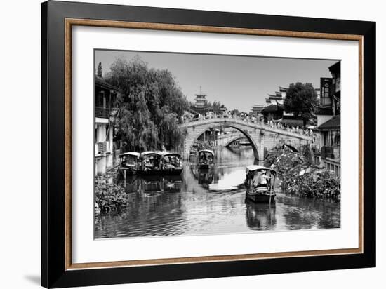 China 10MKm2 Collection - Shanghai Water Town - Qibao-Philippe Hugonnard-Framed Photographic Print