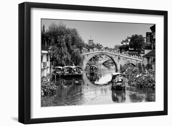 China 10MKm2 Collection - Shanghai Water Town - Qibao-Philippe Hugonnard-Framed Photographic Print