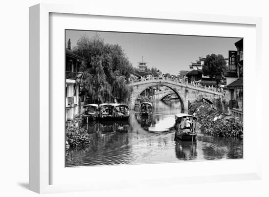 China 10MKm2 Collection - Shanghai Water Town - Qibao-Philippe Hugonnard-Framed Photographic Print