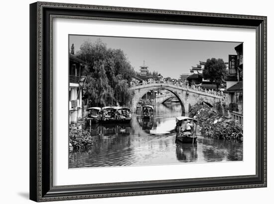 China 10MKm2 Collection - Shanghai Water Town - Qibao-Philippe Hugonnard-Framed Photographic Print