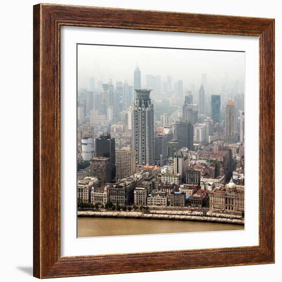 China 10MKm2 Collection - Shanghai-Philippe Hugonnard-Framed Photographic Print