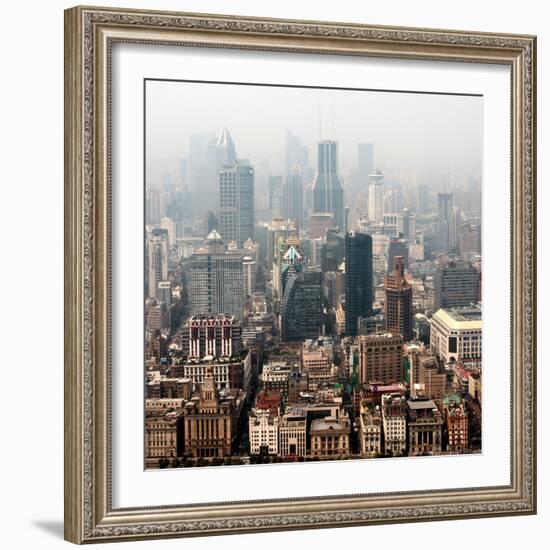 China 10MKm2 Collection - Shanghai-Philippe Hugonnard-Framed Photographic Print